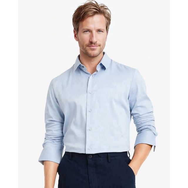 RARE RABBIT Men's Holla Light Shirt | Blue - XL