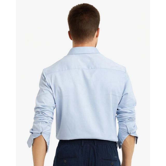 RARE RABBIT Men's Holla Light Shirt | Blue - XL