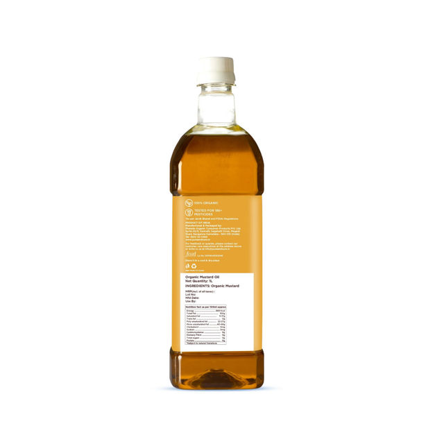 Phalada Pure & Sure Organic Cold Pressed  Mustard/Kachi Ghani Oil