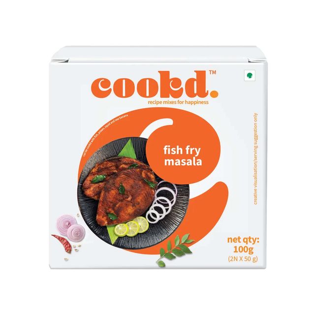 Cookd Fish Fry Masala Combo