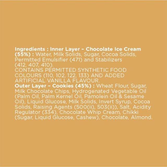 HAVMOR Cookiesandwich Chocolate Novelty
