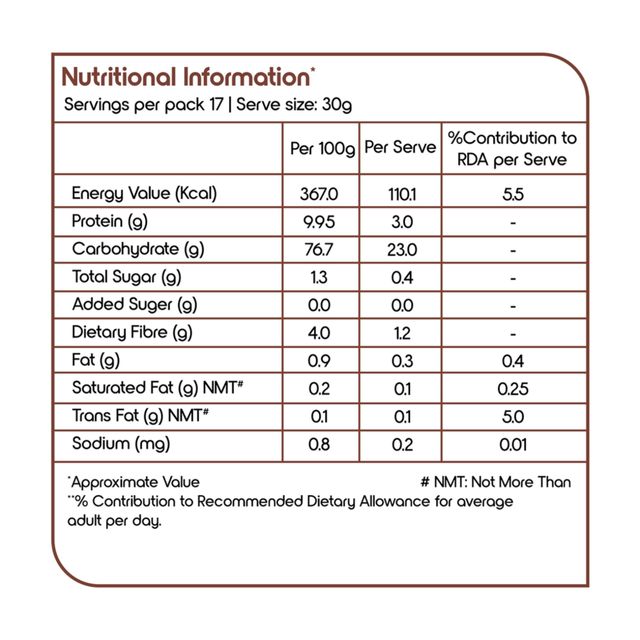 Fortune FGSSR500 Sooji Pouch | Artificial Colour-free and Preservative-free