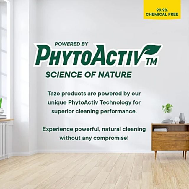 Tazo Natural Floor Cleaner | Natural Window and Glass Cleaner