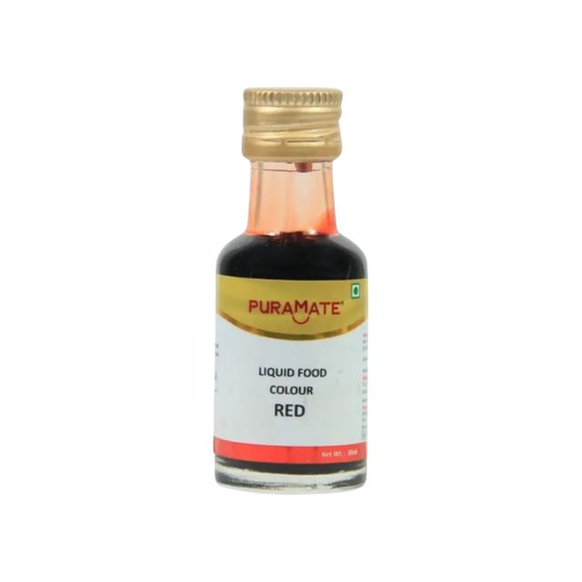 Puramate Liquid Food Colour- Red 30 ml Combo