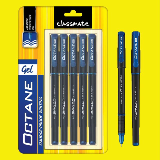 Classmate Octane Gel Pen - Blue
