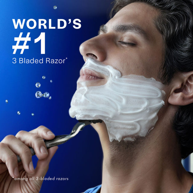 Gillette Mach3 Shaving Blades For Men (10 Cartridges)