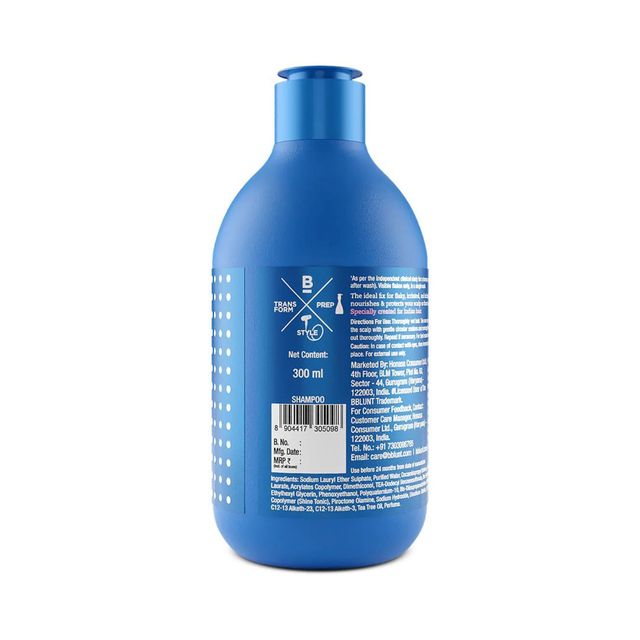 Bblunt Anti-Dandruff Shampoo For A Clear & Healthy Scalp