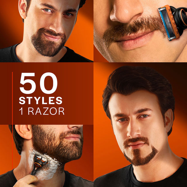 Gillette Fusion Manual Shaving Razor Blades For Men (2 Cartridges)
