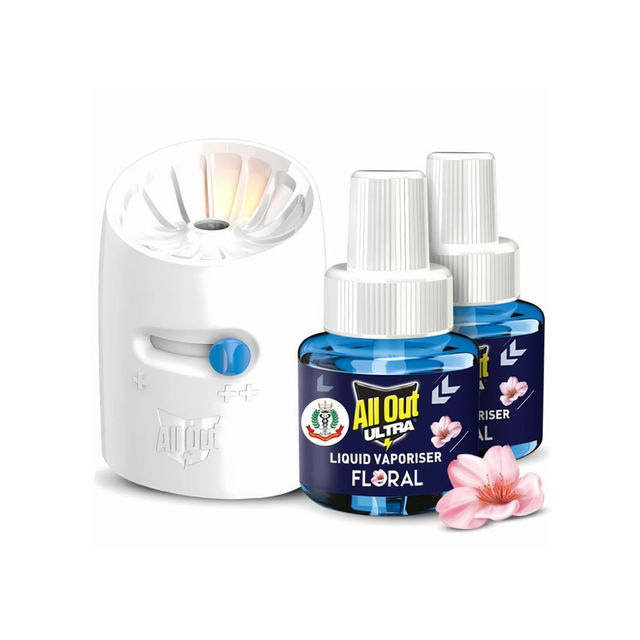 All Out Ultra Power + Slider Floral Mosquito Repellent