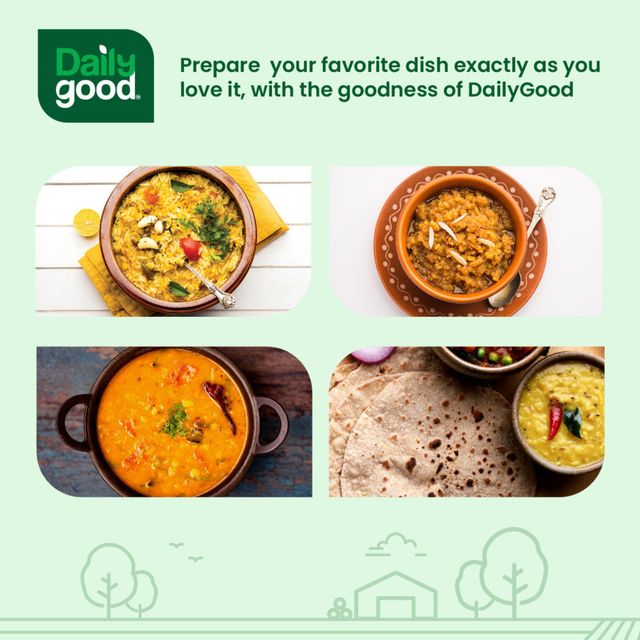 Daily Good Unpolished Moong Dal 500 g Combo