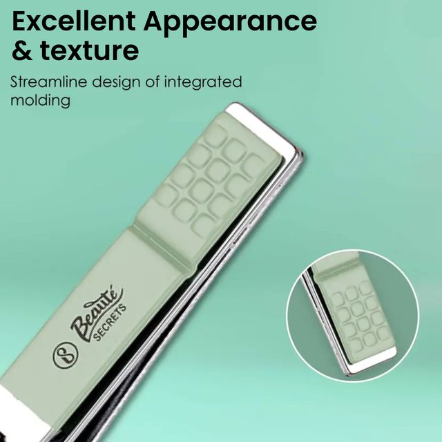 Beaute Secrets Nail Clippers with Metal Gift Tin Box for Men and Women