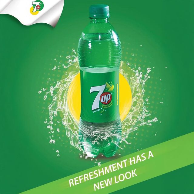 7Up Lemon Soft Drink 1.25 l Combo