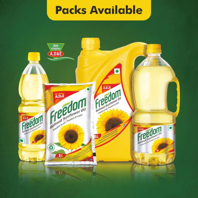 Aashirvaad Atta With Mutigrains(5kg), Freedom Refined Sunflower Oil(1l) & Parrys White Label Sugar(1kg) Combo