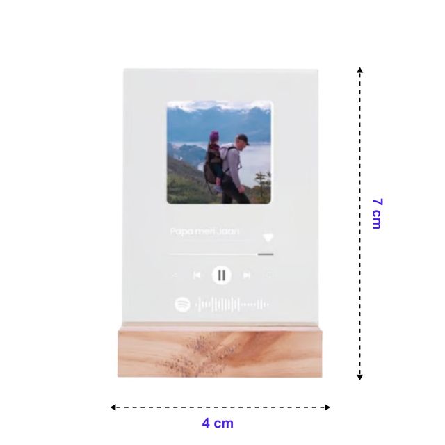 Mad Over Print Spotify Photo Frame