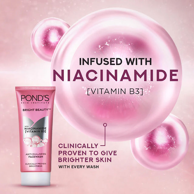 Pond's Bright Beauty Anti-Dullness Facewash With Vitamin B3