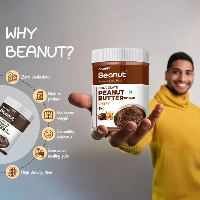 Be.anut Chocolate Peanut Butter - Crispy