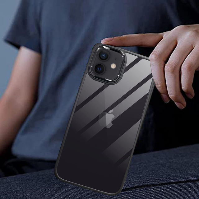Artistque Case For Iphone 11 Back Cover |Premium Transparent Metal Camera Ring Cover