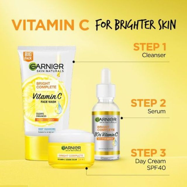 Garnier Bright Complete Brightening Face Wash