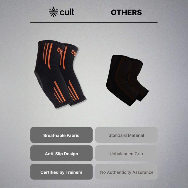 Cult Elbow Support | Large | Black