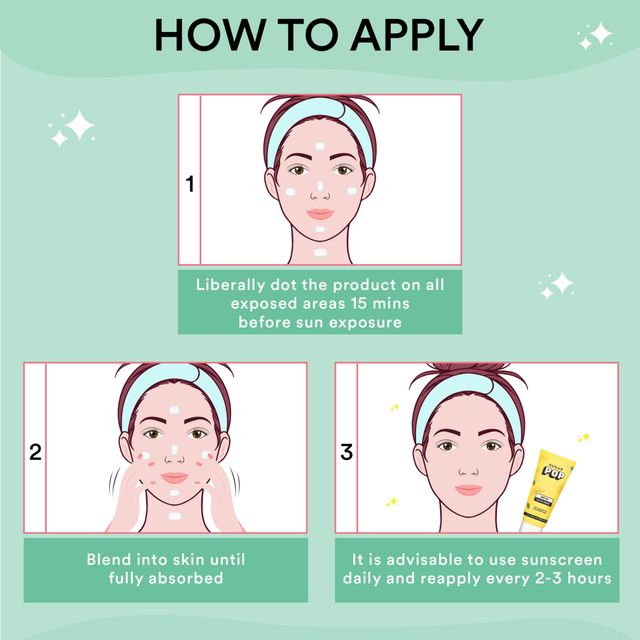 SUGAR POP Spf 50 Sunscreen With Vitamin C And Hyaluronic Acid