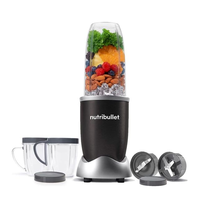 Nutribullet Pro Blender | 900W Black | 3 Unbreakable Jars | 2 Blade Set (Wet & Dry) - Black