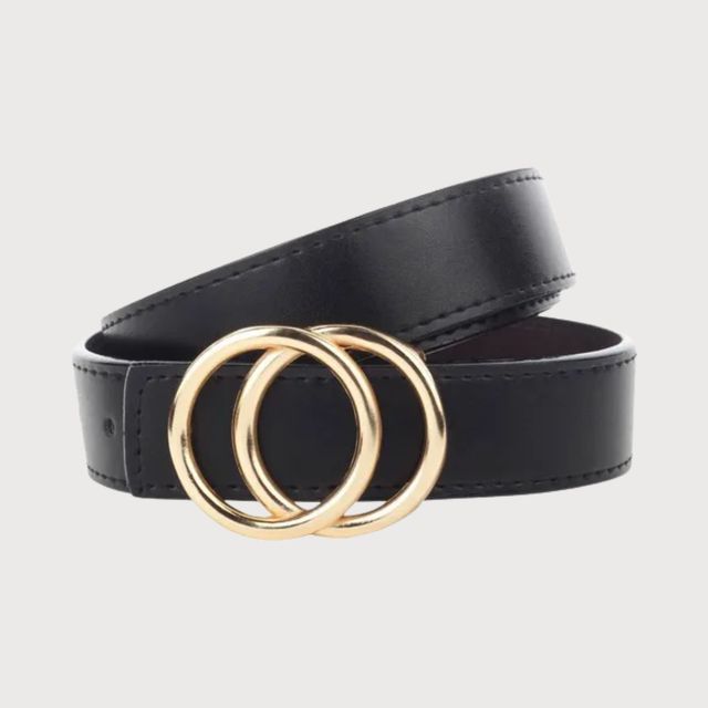 Kaezri Artificial Leather Black Belt for Women - Buy at ₹239