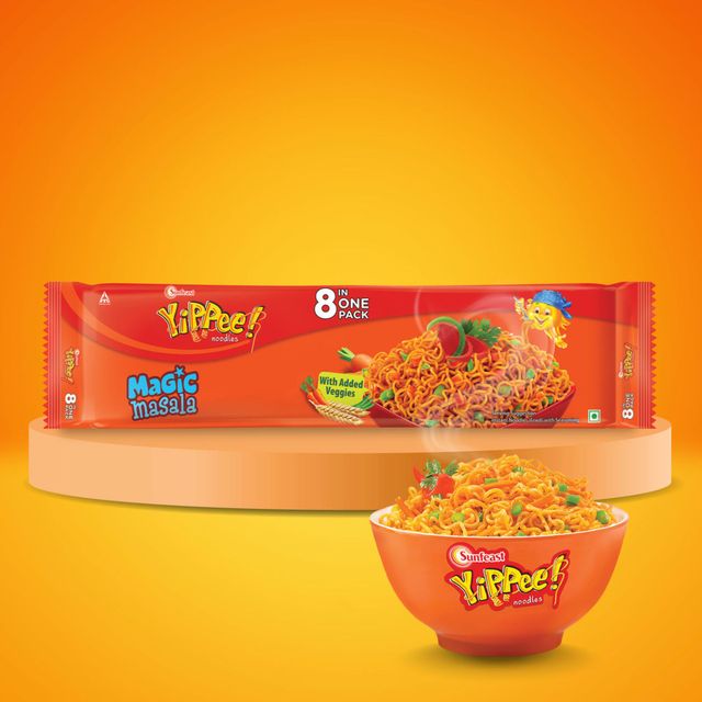 YiPPee! Magic Masala Noodles with Added Veggies - The Better Noodles