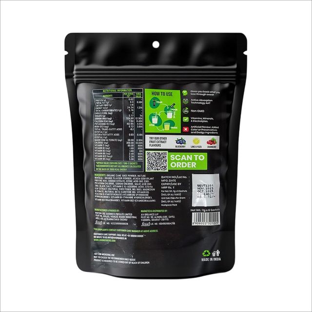 Evocus Tangerine Electrolytes Mix Powder
