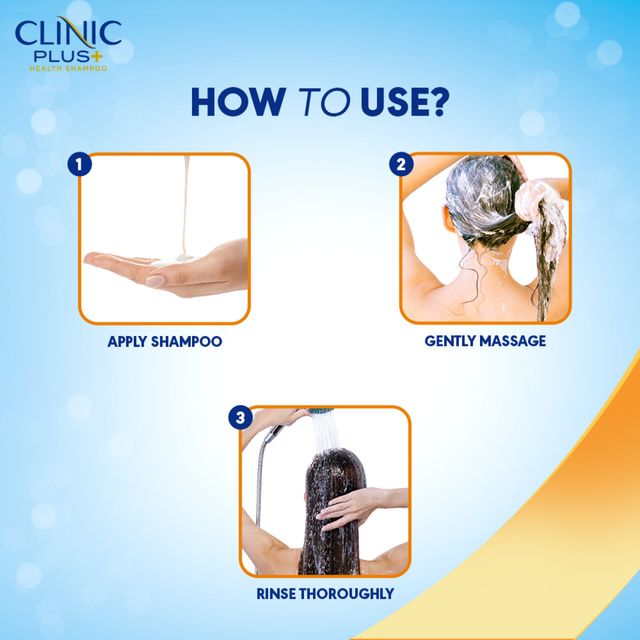 Clinic Plus Strength & Shine Shampoo With Egg Protein