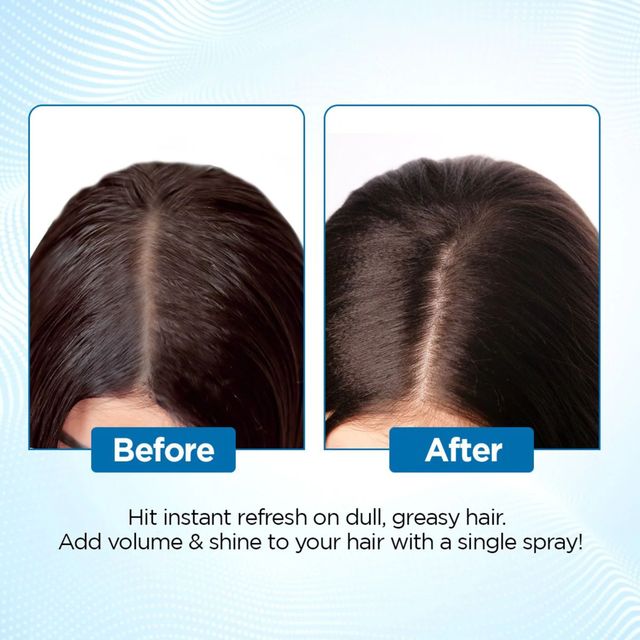 Bblunt Refresh Dry Shampoo To Instantly Refresh & Add Volume Benzene-Free No Residue