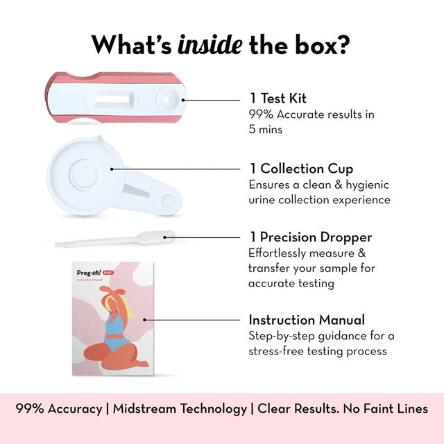 Plush Preg-Oh! Basic Pregnancy Test Kit