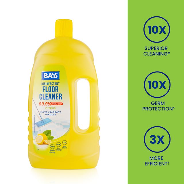 BAY6 Citrus Disinfectant Floor Cleaner