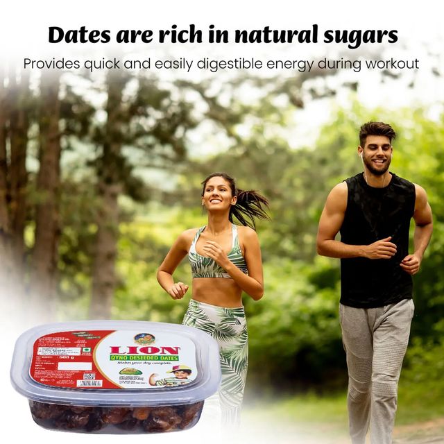 Lion Qyno Deseeded Dates Cup 500 g Combo