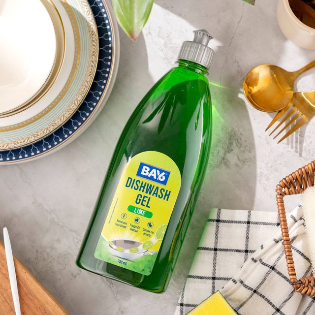 BAY6 Dishwash Gel | Lime | Pack of 2