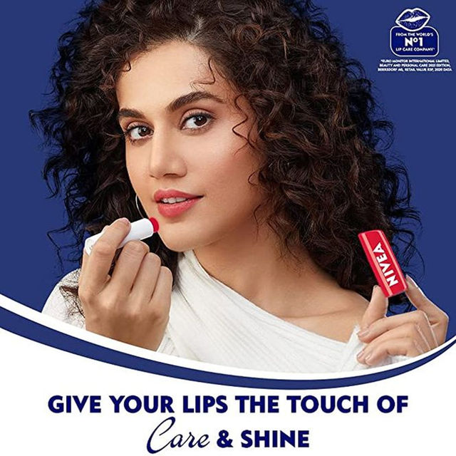 Nivea Lip Balm Strawberry Shine 24h Moisture