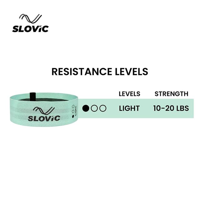 Slovic Resistance Bands For Workout For Women Suitable For Home & Gym