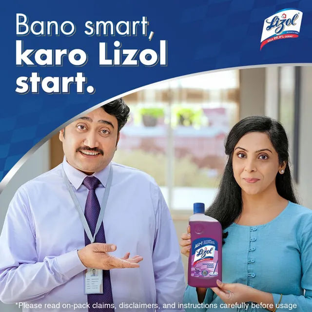 Lizol Lavender Floor Cleaner Liquid