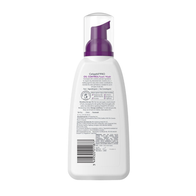 Cetaphil Pro Oil Control Foam Face Wash