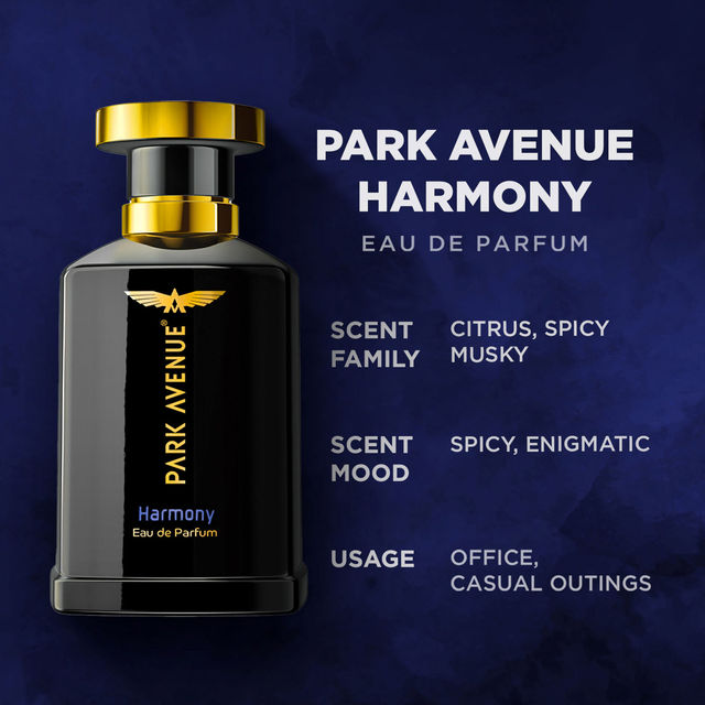 Park Avenue Harmony, Eau De Parfum Men, Long Lasting Perfume for Men