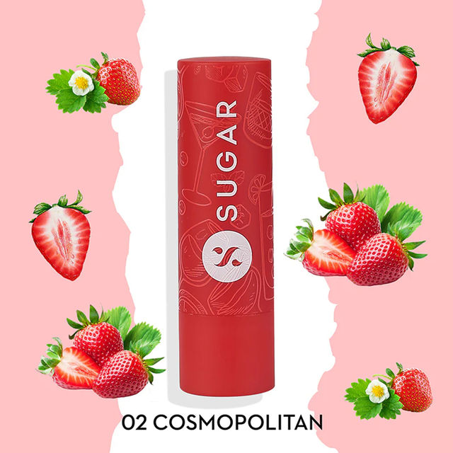 SUGAR Cosmetics Tipsy Lips Moisturizing Balm - 02 Cosmopolitan