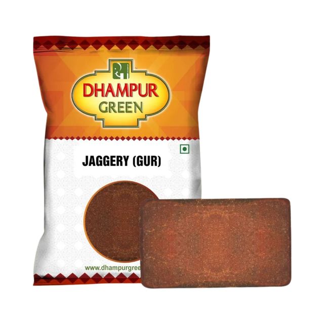 Dhampur Green Vacuum Packed Jaggery | Gur
