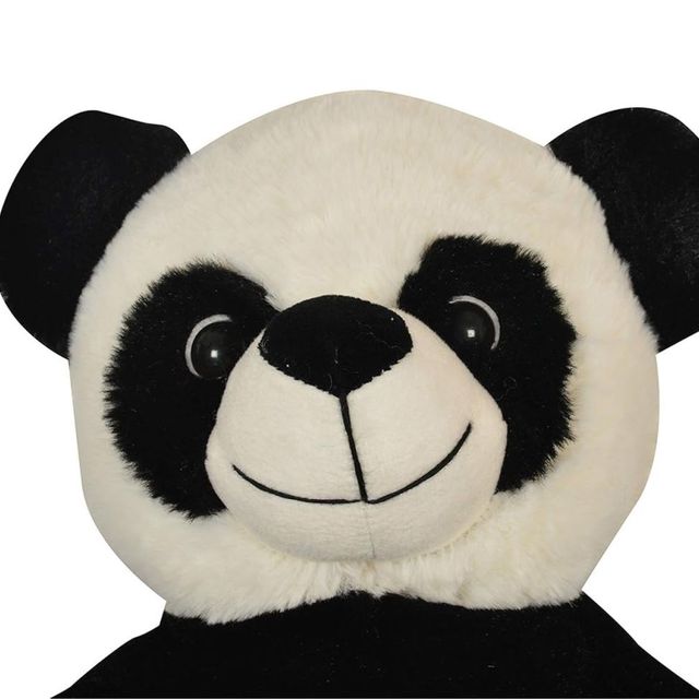 Mirada 35Cm Sitting Panda Soft Toy�- Black & White