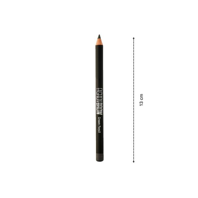 Maybelline New York Cream Brow Pencil, Fashion Brow, Grey