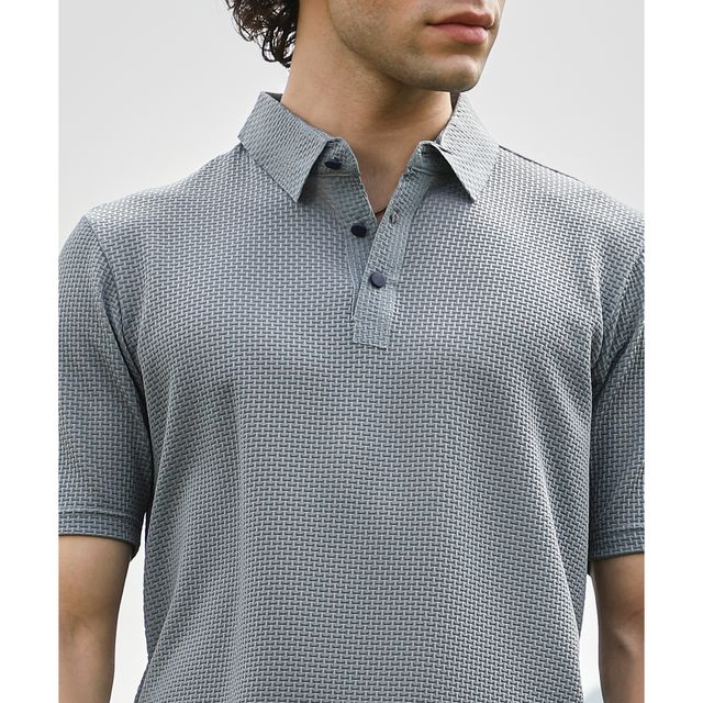 Campus Sutra Men's Warp - Tactile Polo T-shirt - Buy at ₹540