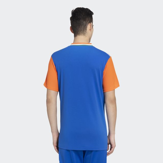 Adidas India Cricket T20 Fan Men's 100% Recycled Polyester Jersey - M | HEAT.RDY