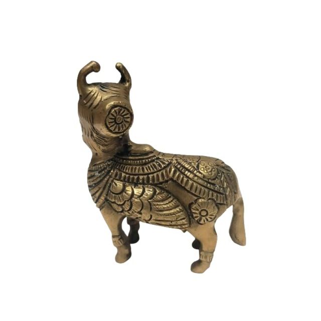 Devnidhii Kamdhenu Maa in Brass Design 2