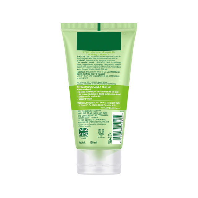 Simple Kind To Skin Refreshing Facial Wash