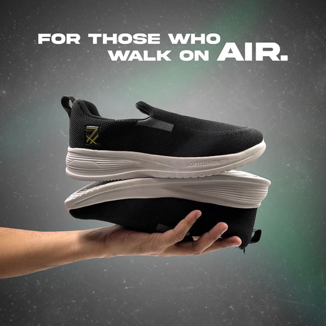 Buy Liberty Leap7X NEATHER-1E Men's Black Sports Jogging Shoes
