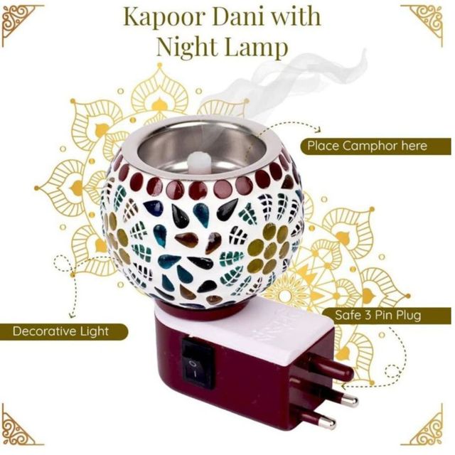 Chandar Kapur Dani / Camphor Diffuser - Assorted Designs