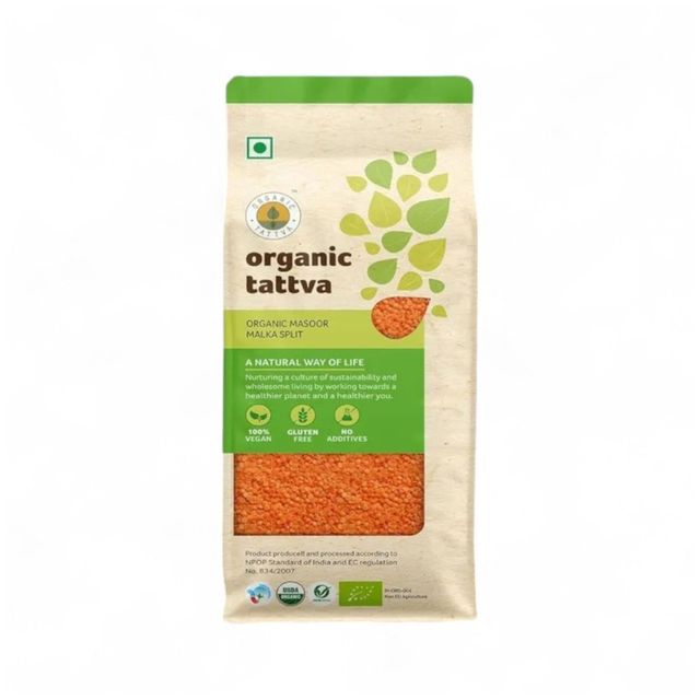 Organic Tattva Masoor Malka Split